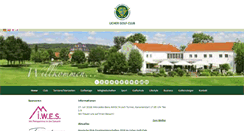 Desktop Screenshot of licher-golf-club.de